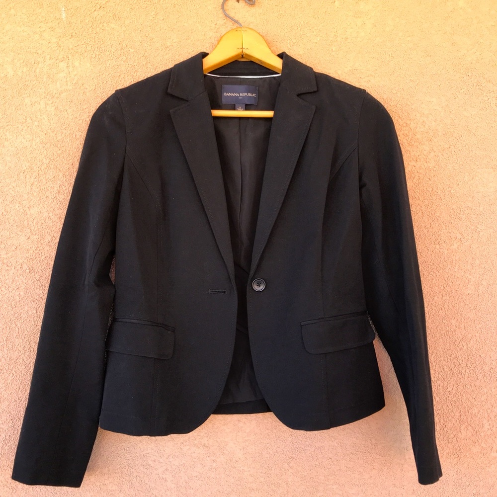 Banana Republic black blazer - Picture 1 of 3